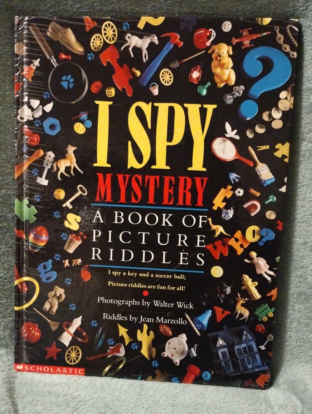 3/$15 - "I SPY Mystery A Book of Picture Riddles" For Children